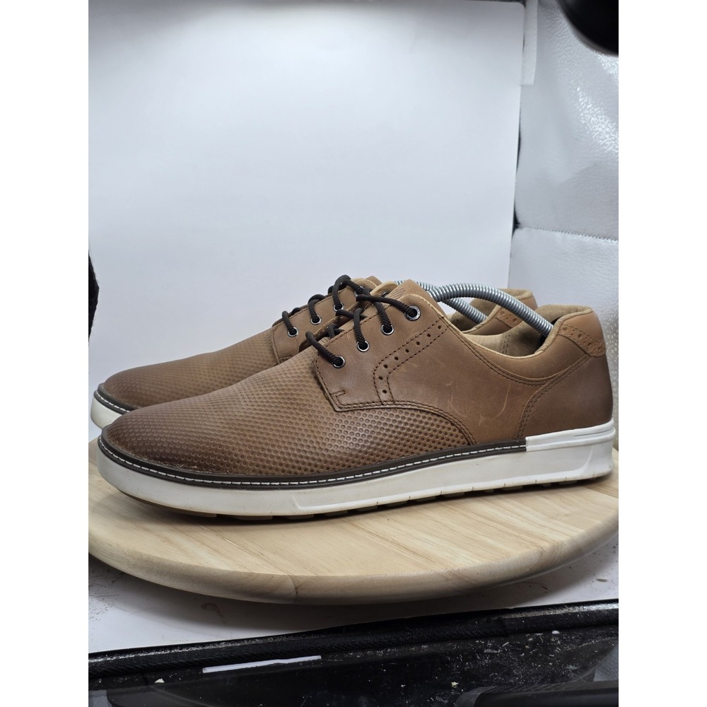 Mens Size 12 - Johnston & Murphy Spikeles golf Shoes Leather Lace up 258460